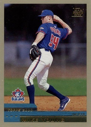 2000 Topps Traded #T46 Michael Young Rookie Card 2000 Topps Traded #T46 Michael Young Rookie Card