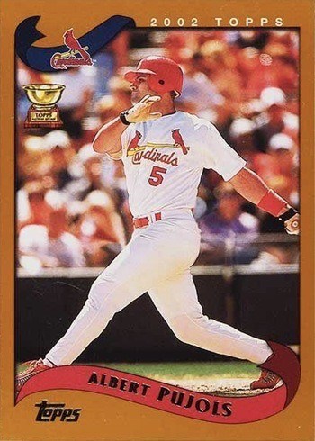 2002 Topps #160 Albert Pujols Baseball Card