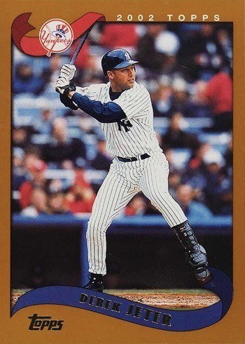 2002 Topps #75 Derek Jeter Baseball Card