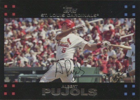 2007 Topps #130 Albert Pujols Baseball Card