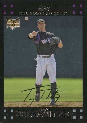 2007 Topps #135 Troy Tulowitzki Rookie Card