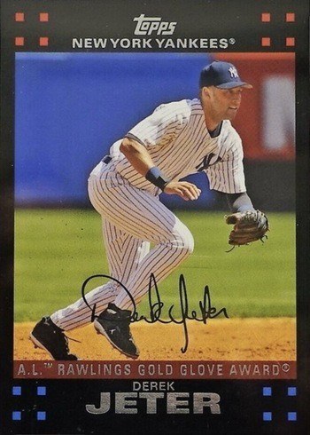 2007 Topps #301 Derek Jeter Baseball Card 2007 Topps #301 Derek Jeter Baseball Card