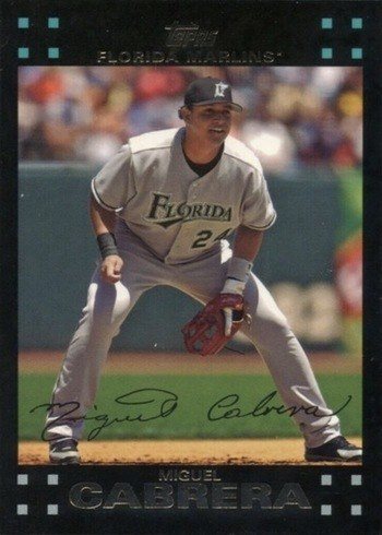2007 Topps #50 Miguel Cabrera Baseball Card