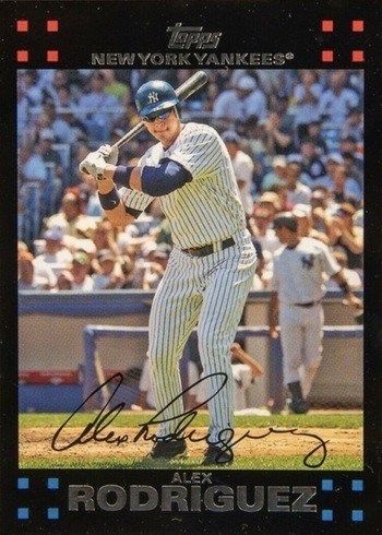 2007 Topps #510 Alex Rodriguez Baseball Card 2007 Topps #510 Alex Rodriguez Baseball Card