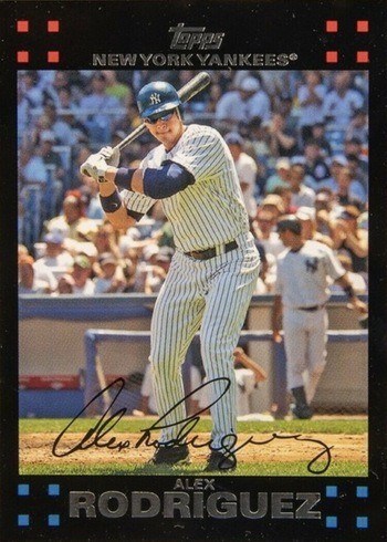 2007 Topps #510 Alex Rodriguez Baseball Card