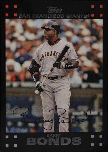 2007 Topps #661 Barry Bonds Baseball Card