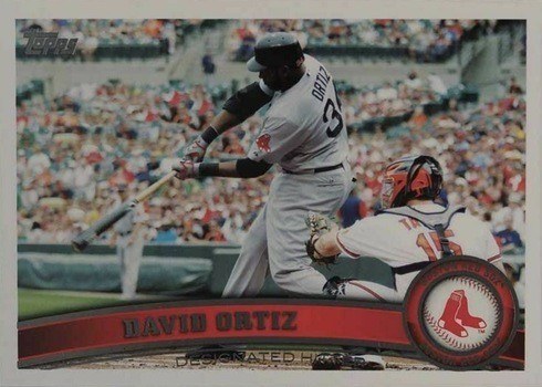 2011 Topps #315 David Ortiz Baseball Card