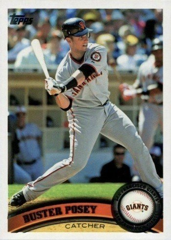 2011 Topps #335 Buster Posey Baseball Card