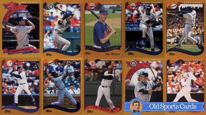 Most Valuable 2002 Topps Baseball Cards