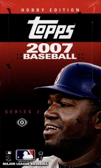 Unopened Box of 2007 Topps Baseball Cards