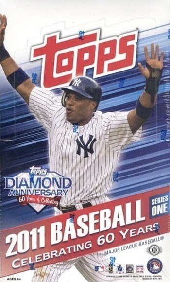 Unopened Box of 2011 Topps Baseball Cards