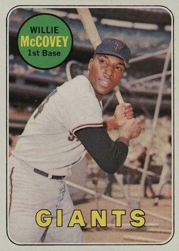 1969 Topps #440 Willie McCovey Yellow Letter Baseball Card