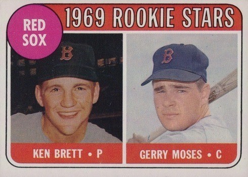 1969 Topps #476 Red Sox Team White Letters Baseball Card 1969 Topps #476 Red Sox Team White Letters Baseball Card