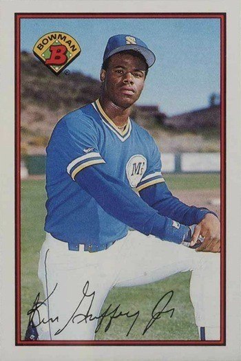 1989 Bowman #220 Ken Griffey Jr. Rookie Card 1989 Bowman #220 Ken Griffey Jr. Rookie Card