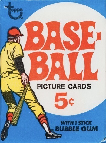 Unopened Pack of 1969 Topps Baseball Cards