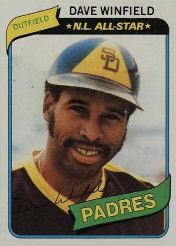 1980 Topps #230 Dave Winfield Baseball Card 1980 Topps #230 Dave Winfield Baseball Card