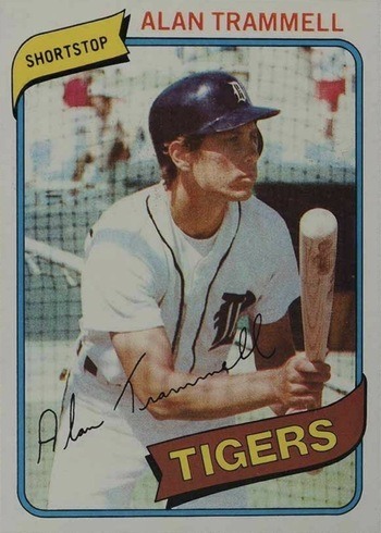 1980 Topps #232 Alan Trammell Baseball Card