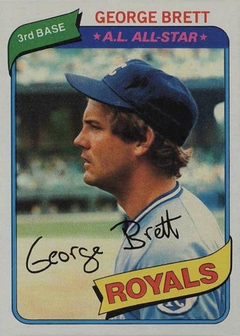 1980 Topps #450 George Brett Baseball Card