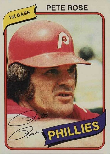 1980 Topps #540 Pete Rose Baseball Card