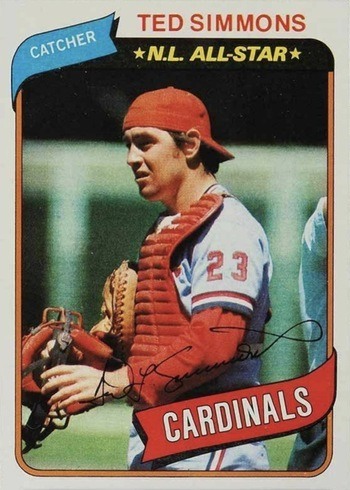 1980 Topps #85 Ted Simmons Baseball Card