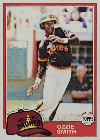 1981 Topps #254 Ozzie Smith Baseball Card