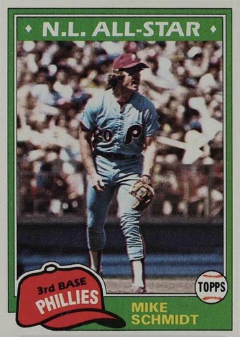 1981 Topps #540 Mike Schmidt Baseball Card
