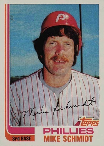 1982 Topps #100 Mike Schmidt Baseball Card