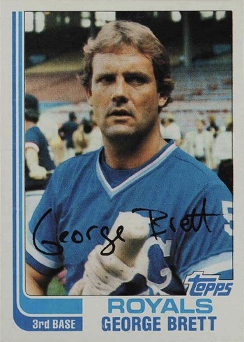 1982 Topps #200 George Brett Baseball Card