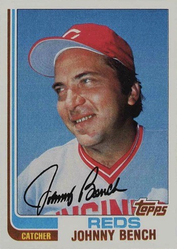 1982 Topps #400 Johnny Bench Baseball Card