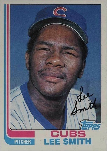1982 Topps #452 Lee Smith Rookie Card