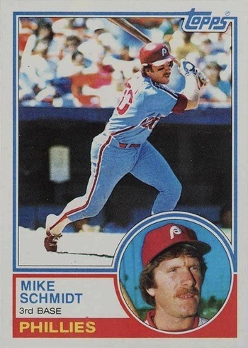 1983 Topps #300 Mike Schmidt Baseball Card