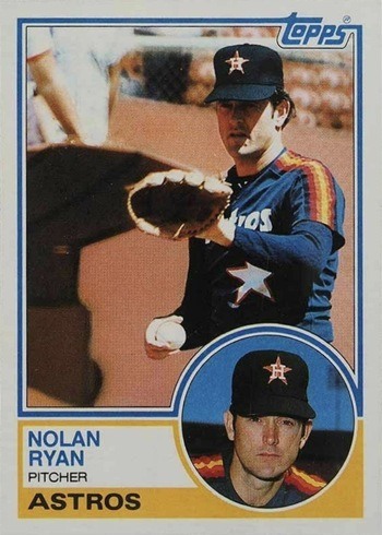 1983 Topps #360 Nolan Ryan Baseball Card