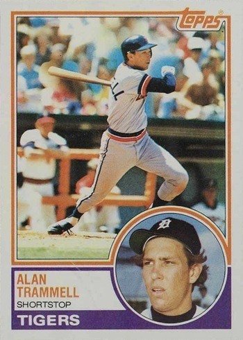 1983 Topps #95 Alan Trammell Baseball Card