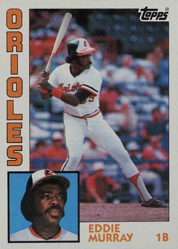 1984 Topps #240 Eddie Murray Baseball Card