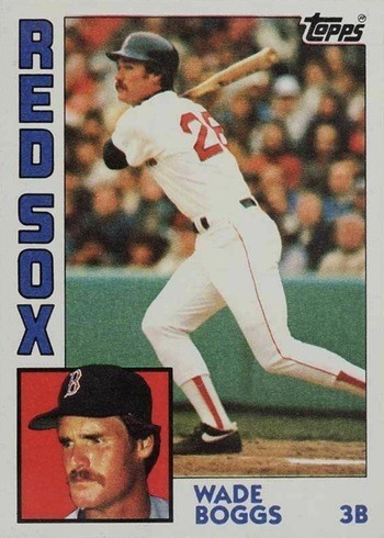 1984 Topps #30 Wade Boggs Baseball Card