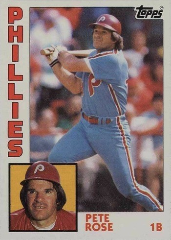 1984 Topps #300 Pete Rose Baseball Card 1984 Topps #300 Pete Rose Baseball Card
