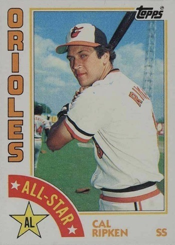 1984 Topps #400 Cal Ripken Jr. All-Star Baseball Card