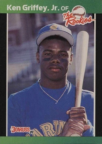1989 Donruss Rookies #3 Ken Griffey Jr. Rookie Card 1989 Donruss Rookies #3 Ken Griffey Jr. Rookie Card