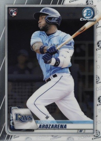 2020 Bowman Chrome #11 Randy Arozarena Rookie Card