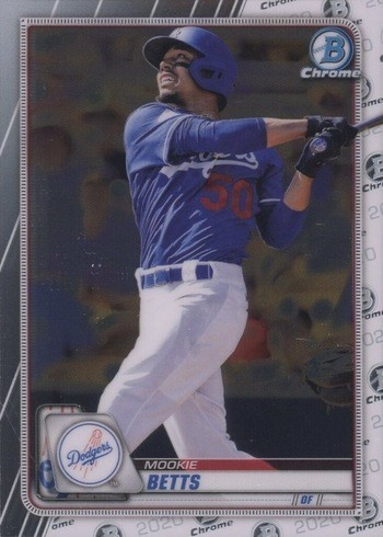 2020 Bowman Chrome #31 Mookie Betts Baseball Card