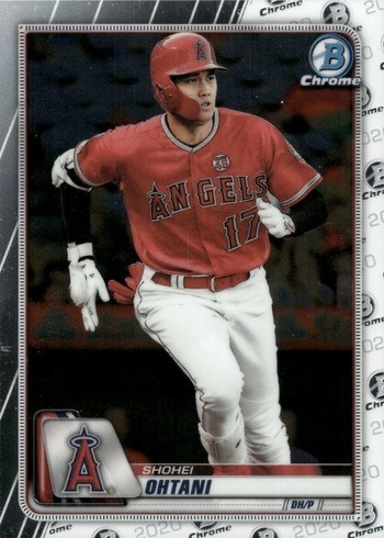 2020 Bowman Chrome #58 Shohei Ohtani Baseball Card