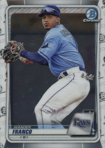 2020 Bowman Chrome #BCP163 Wander Franco Baseball Card