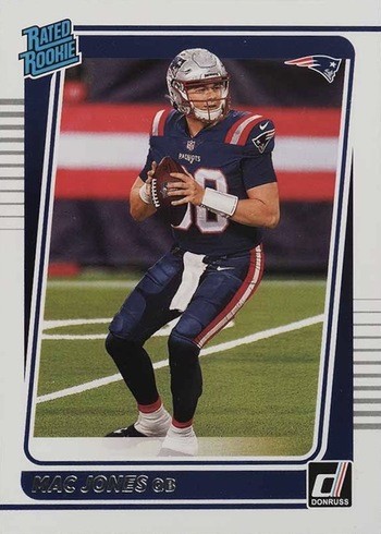 2021 Donruss #255 Mac Jones Rated Rookie Card