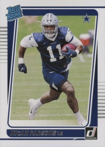 2021 Donruss #331 Micah Parsons Rated Rookie Card