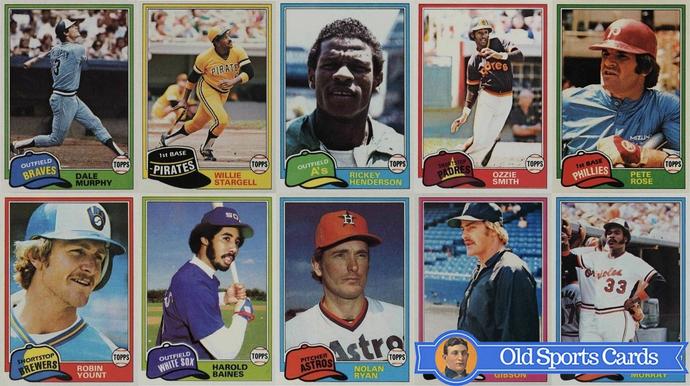 Buy 10 1981 Topps Stickers BB #s 201-262 cards FREE SHIP You Pick Rookies 