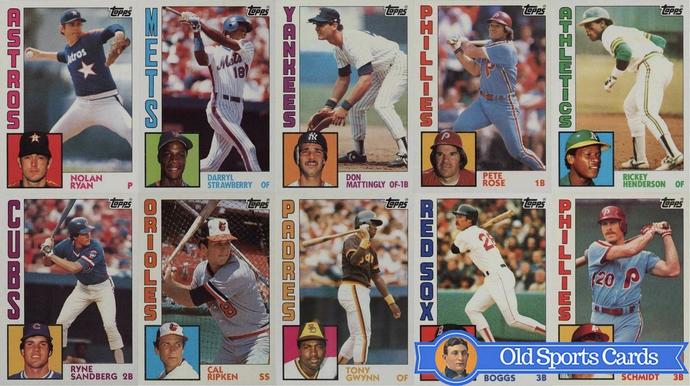 25 Most Valuable 1980s Baseball Cards - Old Sports Cards