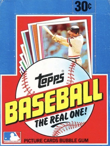 Unopened Box of 1982 Topps Baseball Cards Unopened Box of 1982 Topps Baseball Cards