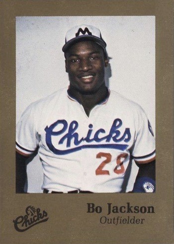 1986 Memphis Chicks #28 Gold Bo Jackson Baseball Card