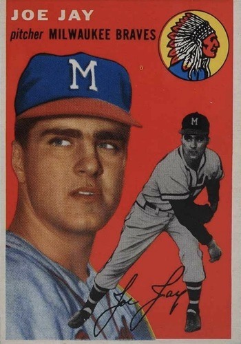 1954 Topps #141 Joe Jay Baseball Card