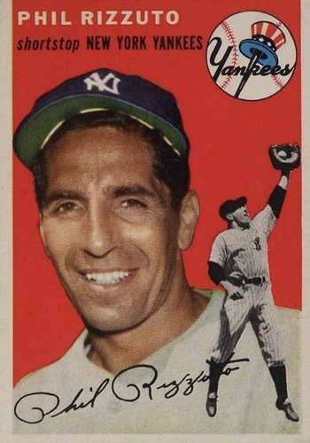 1954 Topps #17 Phil Rizzuto Baseball Card